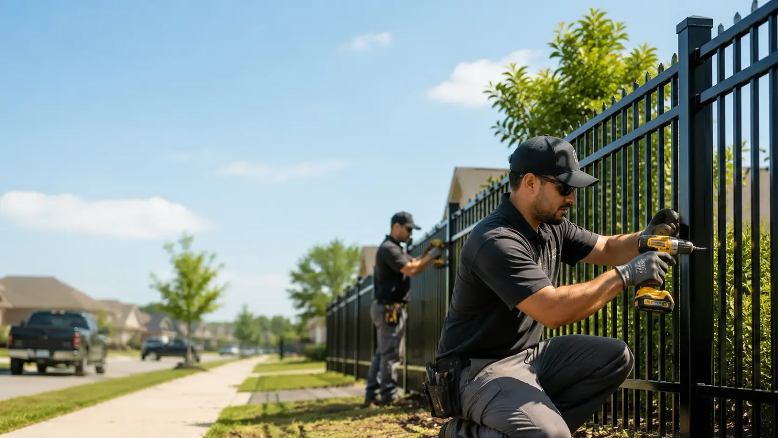 Metal Fence Installation in Breedsville, MI